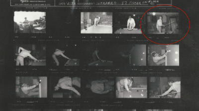 Original 35mm contact sheet